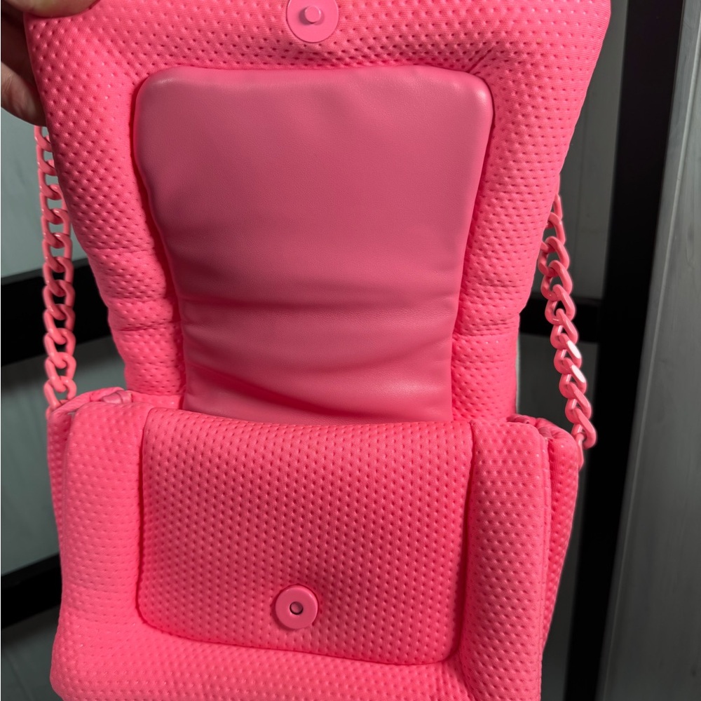 Essentiel Antwerp Zippotaumus Lightweight Puffy Mesh Crossbody Medium Fun NEW - Picture 5 of 5